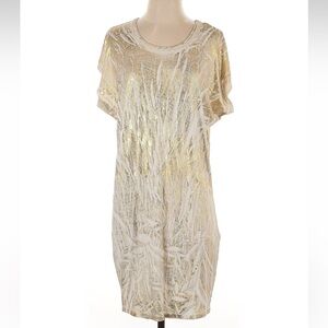 Michael Kors Gold and White dress